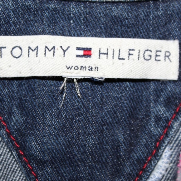 Tommy Hilfiger Embroidered Jean Jacket HW4872 - Picture 4 of 5